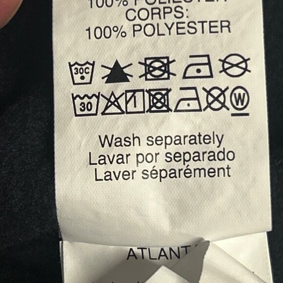 Oakley Women's Pullover Black Fleece Sweatshirt Performance Fit Snap Neck XL - Picture 8 of 10